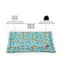 Dancing Pearl- Medium Blue Fabric Dog Mat