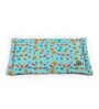 Dancing Pearl- Medium Blue Fabric Dog Mat
