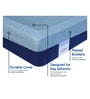 Alias- Medium Blue Fabric Pet Bed