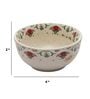 Medow Fresh (Set of 4) 260ml Stoneware Dinner Bowl
