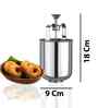 Stainless Steel MeduVada Maker
