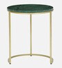 Orbison Marble Top Nest Of Tables In Green Finish
