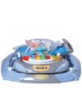 Baby Walker with Adjustable Seat in Blue Colour