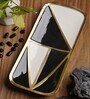 Meena Black Metal Appetizer Platter