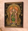 Meenakshi Tanjore Stretched Canvas Painting