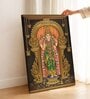Meenakshi Tanjore Stretched Canvas Painting