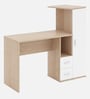 Meg Hutch Desk in Beige and White Finish Meg Hutch Desk in Beige and White Finish
