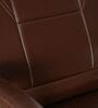 Mega leatherette Executive Office Chair in Brown Finish