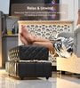 Mega Leg Rest Motorised Adjustable Footrest In Black Colour