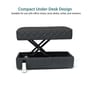 Mega Leg Rest Motorised Adjustable Footrest In Grey Colour