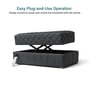 Mega Leg Rest Motorised Adjustable Footrest In Grey Colour