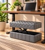 Mega Leg Rest Motorised Adjustable Footrest In Grey Colour