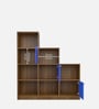 Megan Kids Bookshelf In Blue Finish