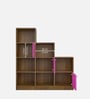 Megan Kids Bookshelf In Pink Finish