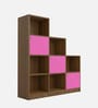 Megan Kids Bookshelf In Pink Finish