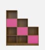 Megan Kids Bookshelf In Pink Finish