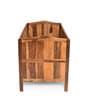 Megatron 2-in-1 Sheesham wood Crib In Natural Sheesham Finish