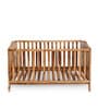 Megatron 2-in-1 Sheesham wood Crib In Natural Sheesham Finish