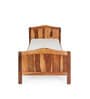 Megatron 2-in-1 Sheesham wood Crib In Natural Sheesham Finish