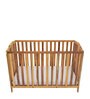 Megatron 3-in-1 Sheesham wood Crib In Natural Sheesham Finish