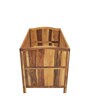 Megatron 3-in-1 Sheesham wood Crib In Natural Sheesham Finish
