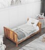 Megatron 3-in-1 Sheesham wood Crib In Natural Sheesham Finish