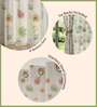Mehek Floral Polyester Curtains for Door Pack of 2
