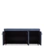 Mehran Shoe Rack with Seating in Light Blue Finish