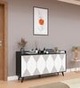 Meko Sideboard In Black & White Finish