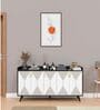 Meko Sideboard In Black & White Finish
