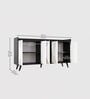 Meko Sideboard In Black & White Finish