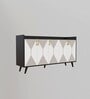 Meko Sideboard In Black & White Finish