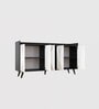 Meko Sideboard In Black & White Finish