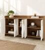 Meko Sideboard In Noce Lyon & White Finish