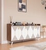 Meko Sideboard In Noce Lyon & White Finish