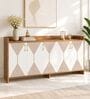 Meko Sideboard In Noce Lyon & White Finish