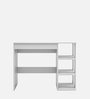 Mekong Study Table In Frosty White Finish