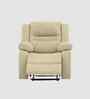 Melaka Manaul 1 Seater Recliner In Beige Color