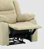 Melaka Manaul 1 Seater Recliner In Beige Color