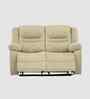 Melaka Manaul 2 Seater Recliner In Beige Color