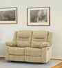 Melaka Manaul 2 Seater Recliner In Beige Color