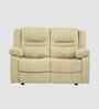 Melaka Manaul 2 Seater Recliner In Beige Color