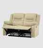 Melaka Manaul 2 Seater Recliner In Beige Color