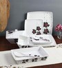 Lily (46 Pieces) Melamine Dinnerware Set