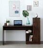 Melania Writing Table In Natural Walnut Colour