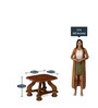 Melbourne End Table in Wenge Colour