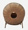 Melbourne Wicker Table And Chair Set ( With 2 Chairs ) In Brown Finish