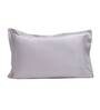 Grey Solid 400 TC 100% Cotton King Sized Bed Sheets with 2 Pillow Covers