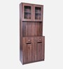 Zenith Crockery Small Unit In Columbian Walnut Finish Zenith Crockery Small Unit In Columbian Walnut Finish