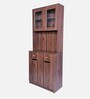 Zenith Crockery Small Unit In Columbian Walnut Finish Zenith Crockery Small Unit In Columbian Walnut Finish